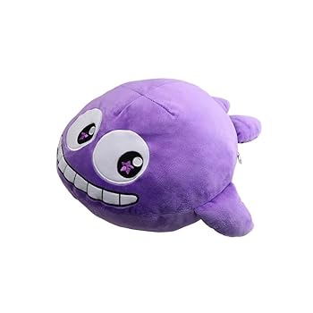 【中古】海謂われ因縁 クジラッキー ぬいぐるみ 45糎 パープル