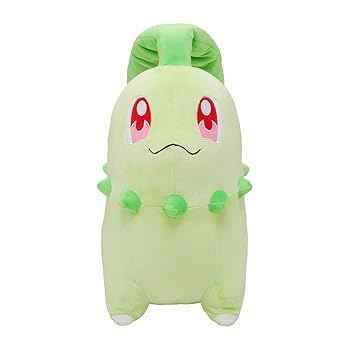 【中古】【未使用】ポケモンセンターオリジナル ぬいぐるみ 等身大チコリータ|AJIMURA-SHOP
