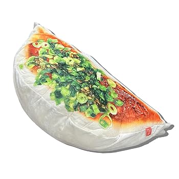 【中古】【未当て嵌める】焼きたて！ まんぷく餃子 ウルトラBIGぬいぐるみ ぎょうざ 座布団 ぬいぐるみ 馬鹿でかい 大きさ 一皿分の料理 だきまくら 約73糎 (ネギダレ)