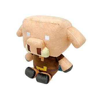 【中古】ケイ貴社(K Company) Minecraft 寄せ合わせぬいぐるみ ピグリン MCT-CNG10-PG Ｈ17 Ｗ13 Ｄ10.2糎