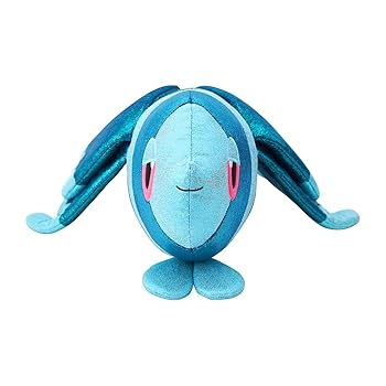 【中古】ポケモンセンターオリジナル キラリン☆グリッターぬいぐるみ ネオラント
