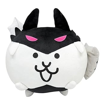 【中古】【未使用】にゃんこ BIG ぬいぐるみ 暗黒ネコ グッズ キャラクター おもちゃのダイヤモンド付き 約30cm 6,727円
