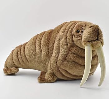 【中古】【未使用】ハンサ(HANSA) 動物 ぬいぐるみ セイウチ No.5327