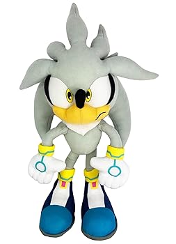 【中古】【未当てはめる】Sonic The Hedgegog Silver Sonic Peluche Toy
