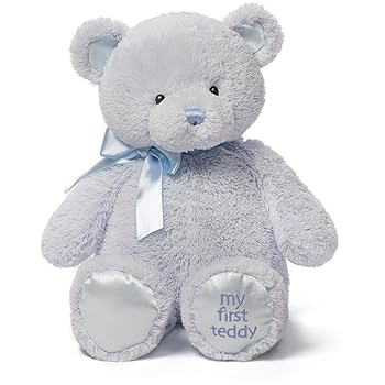 【中古】babyGUND マイ 1st テディベア 青み L #4043980