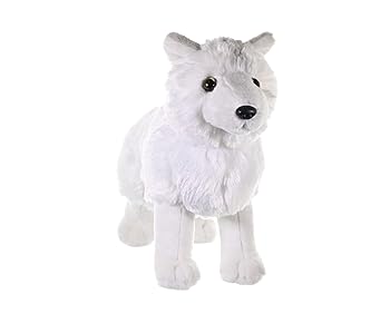 【中古】【未当て嵌める】ワイルドリパブリック ホッキョクオオカミ ぬいぐるみ パステル色の原材料 自然状態毛の荒物 差し上げ物 差し上げ物 カドルキンズ W12×Ｄ35×Ｈ28糎 20072