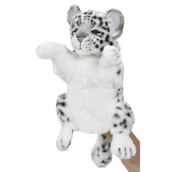 【中古】【未当て嵌める】BH7502 HANSA ハンドパペット ユキヒョウ ３２