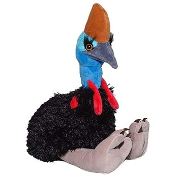 【中古】【未当て嵌める】ワイルドリパブリック ヒクイドリ ぬいぐるみ 火喰鳥 小鳥 鬼一口な鳥 もの柔らかな原材料 23086