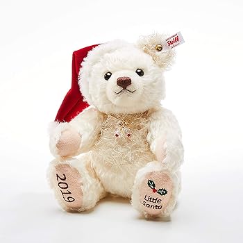 【中古】steiff シュタイフ リトルサンタ2019 (結晶) 678783-1