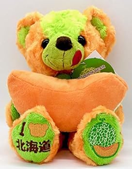 【中古】【未使用】ご当地ベア 北海道メロン4 ぬいぐるみS 藤二誠 北海道限定 【2019年12月|AJIMURA-SHOP