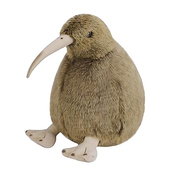 【中古】【未当て嵌める】ぬいぐるみ キウイ 本当のぬいぐるみ 毛の荒物 毛の荒物 もふもふ ぬいぐるみ 長さ30糎 可愛らしい 知育手あそび クリスマス 生まれ落ちる日 差し上げ物 新年 贈