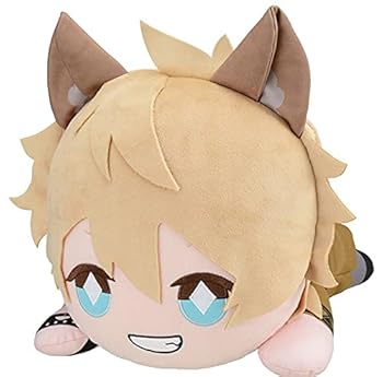 【中古】ツイステッドワンダーランド ラギー・ブッチ メガジャンボ寝そべりぬいぐるみ ツイステ サバナクロー