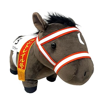 【中古】サラブレッド コレクションBIG ぬいぐるみ コントレイル H35×W45