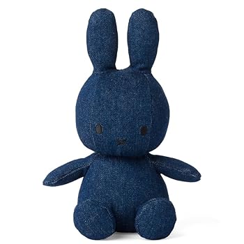 【中古】ボントントイズ(BON TON TOYS) ミッフィー ジーンズ ぬいぐるみ 33糎 Raw 差し上げ物
