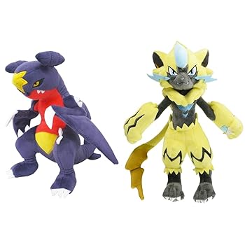【中古】【未当て嵌める】ポケモン ALLSTAR COLLECTION ぬいぐるみ ガブリアス S \u0026 衣嚢異類異形 ALL STAR COLLECTION11 ゼラオラ S ぬいぐるみ【仕掛ける買い取り】