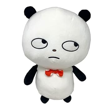 【中古】不機嫌な顔がなんともいえない可愛さ ふきげんぱんだ めちゃでか ぬいぐるみ にしむらゆうじ作品 公式 グッズ 約32cm|AJIMURA-SHOP