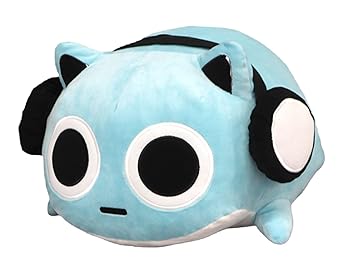 【中古】【未使用】JAIA ブルーハムハム いっしょにねんね 大きなBIGぬいぐるみ ～まがお～｜AJIMURA-SHOP