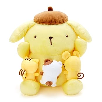 【中古】サンリオ(SANRIO) ポムポムプリン ぬいぐるみ(野球クラブプッディング) 124141