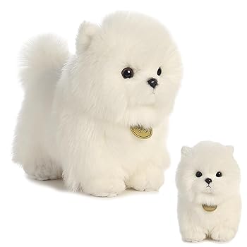 【中古】犬 ポメラニアン ぬいぐるみ 子犬 リアル 超可愛い 犬 ポメラニアン抱き枕 人形 動物 ぬいぐるみ スーパーもちもちぬいぐるみ リアル クッション