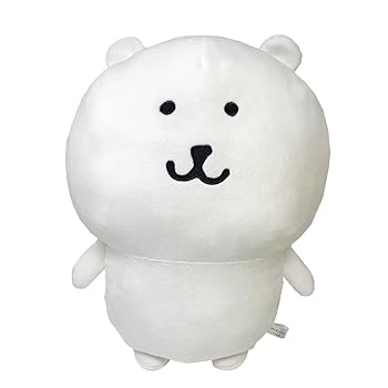 【中古】【未使用】ゆるーい感じがたまらない ナガノキャラクターズ ナガノのくま 超BIG ぬいぐるみ 約45cm 公式 グッズ|AJIMURA-SHOP