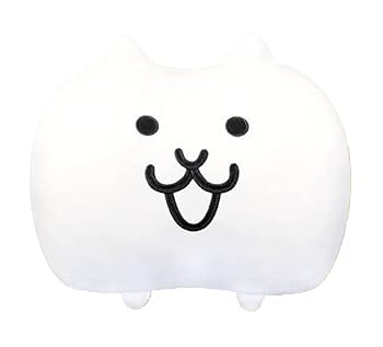 【中古】エスケイジャパン 文字記号・ファンシー商行為部(skjapan characterfancy section) にゃんこ大戦争状態 マシマロにゃん ふわもちBIGぬいぐるみ