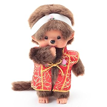 【中古】久月official 目あたらしい 先祖伝承モンチッチ 桃太郎 IPM-3-Z-US