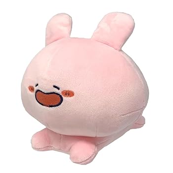 【中古】【未使用】TikTokで あさみみちゃん でっかい ぬいぐるみ いっしょにねそべりポーズ 約20cm (あさみみちゃん)|AJIMURA-SHOP