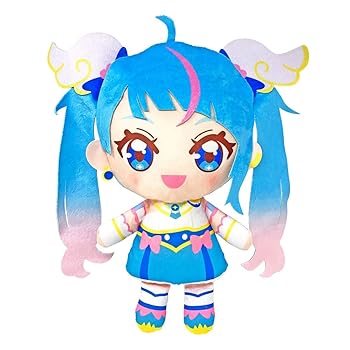 【中古】プリキュアのBIGぬいぐるみが御出まし ひろがる天の原！プリキュア めちゃもふぐっと ぬいぐるみ キュアスカイ 約36糎 特大 堅苦しさ グッズ