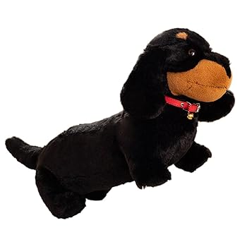 【中古】ダックスフント ぬいぐるみ 犬 抱き枕 本当の ミニチュアダックス ふわふわ ねむねむ 本物そっくり やわらか 添い寝 癒し系 室内装飾 提示