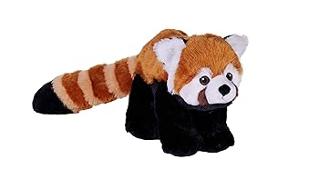 【中古】【未当て嵌める】ワイルドリパブリック レッサーパンダ ぬいぐるみ ふかふか 毛の荒物 再利用原材料 W20×Ｄ55×Ｈ21糎 28504