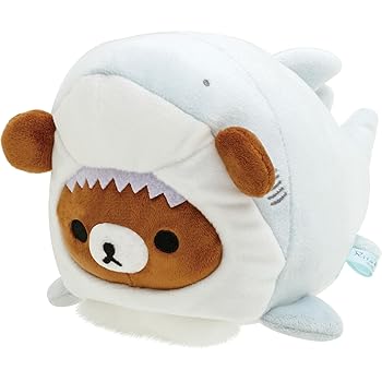 【中古】サンエックス リラックマ ぬいぐるみＳ チャイロイコグマ(鮫) MO58801