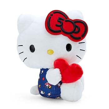【中古】サンリオ(SANRIO) サンリオ 月暈キティ ぬいぐるみHELLO みんな! キティちゃん hello kitty 26×20×13糎 文字記号 SANRIO 805700