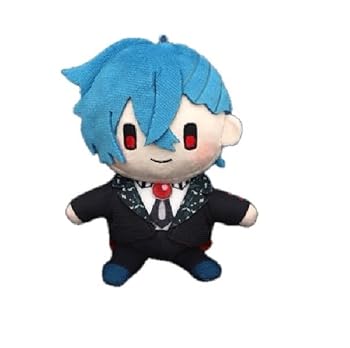 【中古】極重悪人公用人と真っ黒い猫 ぬいぐるみキーホルダー ハウレス・クリフォード あくねこ ハウレス