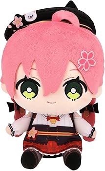 【中古】【未当て嵌める】さくらみこ ぬいぐるみ 角袖巡査御召しもの friends with u ホロライブ 堅苦しさ グッズ