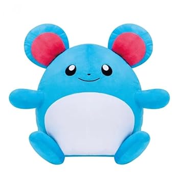 【中古】【未当て嵌める】衣嚢異類異形 めちゃもふぐっとぬいぐるみ ～マリル～