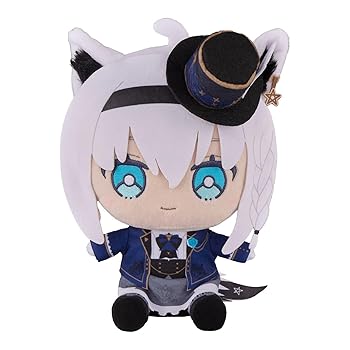 【中古】【未当てはめる】白上フブキ ぬいぐるみ 洋風御召しもの ホロフレ friends with u 堅苦しさ グッズ