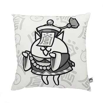 【中古】【未使用】クッション ネコキョンシー にゃんこ大商店