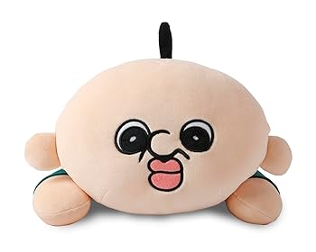【中古】【未当て嵌める】浮かれ妻くんの日常 ねそべり ぬいぐるみ L大きさ【堅苦しさ】/ 韓国発 論なく論なく ビッグ大きさ