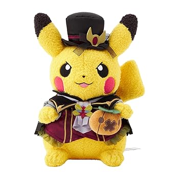 【中古】ポケモンセンターオリジナル ぬいぐるみ Halloween Ghost Chateau ピカチュウ