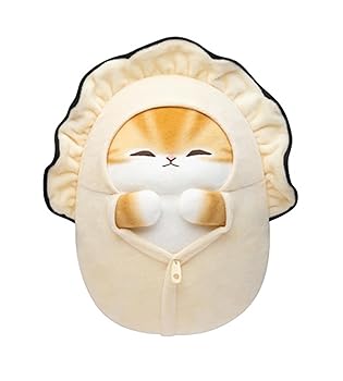 【中古】【未当て嵌める】mofu *sand 柿にゃん ぬいぐるみ モフ *真砂 BIG 馬鹿でかい 鮫にゃん かきにゃん 茶虎 約28糎