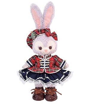 【中古】テディベア通信販売アリス ステラルー 服 着せ替え 御召しもの スコットランド読み合わせる御召しもの クリスマス 本体無 S大いさ用 (ステラルー)