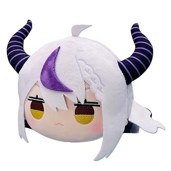 【中古】ホロライブ プロダクション 寝そべり ぬいぐるみ ラプラス・ダークネス 公式 抱き枕 約26cm