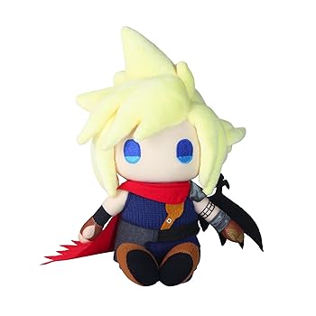 【中古】【未当て嵌める】ファイナル幻想曲 ぬいぐるみ クラウド・ストライフ アナザーフォームVer.