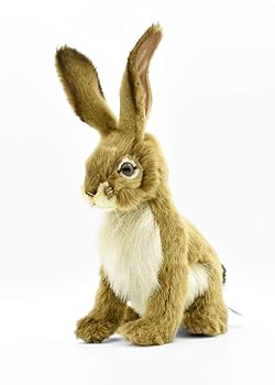 【中古】ハンサ(HANSA) ジャックラビット ぬいぐるみ 22x13x30cm アクリル No.5911