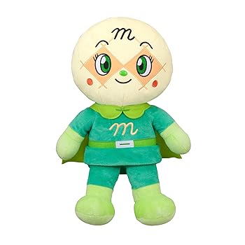 【中古】アンパンマン ふわりんスマイルぬいぐるみM メロンパンナちゃん｜AJIMURA-SHOP