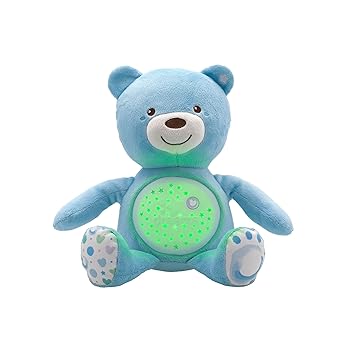 【中古】【未当て嵌める】CHICCO キッコ もの言う花ベア (Baby Bear) 青み 00 008015 200 000