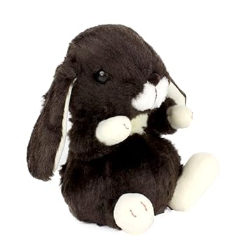 【中古】【未当て嵌める】ぬいぐるみ (うさぎ 家兎) ロップイヤー S うす暗い赤銅色