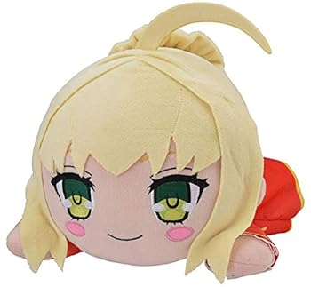【中古】Fate/EXTRA Last Encore メガジャンボ寝そべりぬいぐるみ セイバー （プライズ）画像