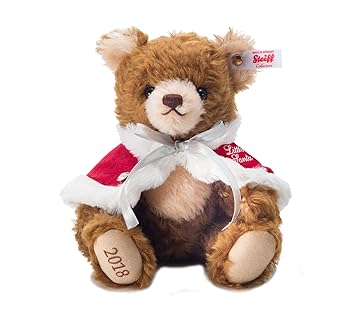 【中古】【未当て嵌める】Steiff シュタイフ テディベア リトルサンタ 2018 678646 日本制限事項1500体