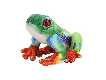 【中古】太洋産業貿易 ぬいぐるみ ワイルドグラフィ カエル アカメアマガエル(L) SA033|AJIMURA-SHOP